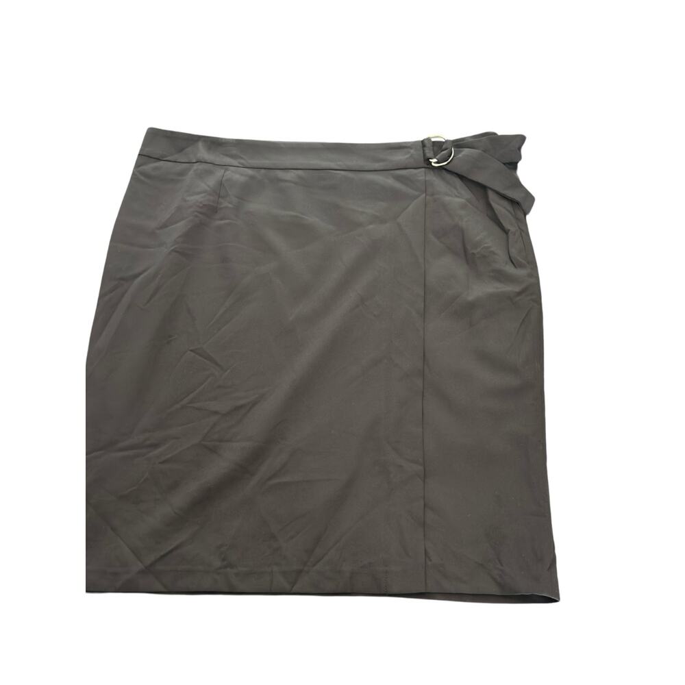 Long Tall Sally Pencil Skirt Plus Black A-Line Career‎ Office Business Size 18